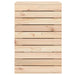 Laundry Basket 44x44x66 Cm Solid Wood Pine Ntxtoi