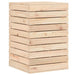 Laundry Basket 44x44x66 Cm Solid Wood Pine Ntxtoi