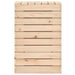 Laundry Basket 44x44x66 Cm Solid Wood Pine Ntxtoi
