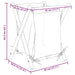 Laundry Basket Cream White 45x55x63.5 Cm Bamboo Tlnbtp