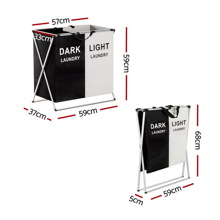 Goslash Picks Laundry Basket Hamper Large Foldable Washing