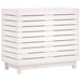 Laundry Basket White 88.5x44x76 Cm Solid Wood Pine Ntxtxa