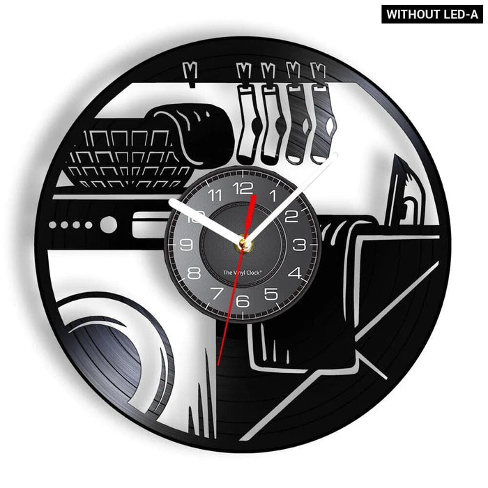 Laundry Room Logo Wall Clock