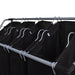 Laundry Sorters with Bags 2 Pcs Black and Grey Xilbao