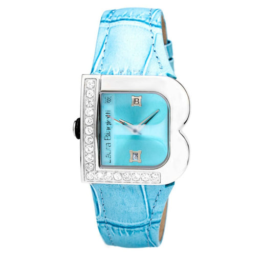 Laura Biagiotti Lb0001l - 04z Ladies Quartz Watch Blue 33mm