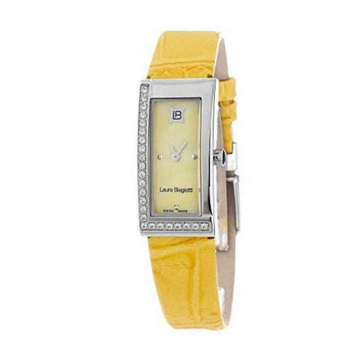 Laura Biagiotti Lb0011l - am Ladies Quartz Watch Yellow 15mm