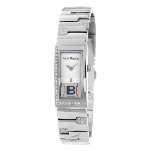 Laura Biagiotti Lb0021s - 02z Ladies Quartz Watch White 18mm
