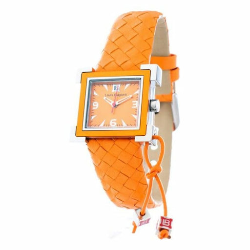 Laura Biagiotti Lb0040l - 05 Ladies Quartz Watch Orange 29mm