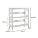 Laurel 3-tier Bookcase - White