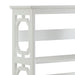 Laurel 3-tier Bookcase - White