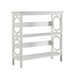 Laurel 3-tier Bookcase - White