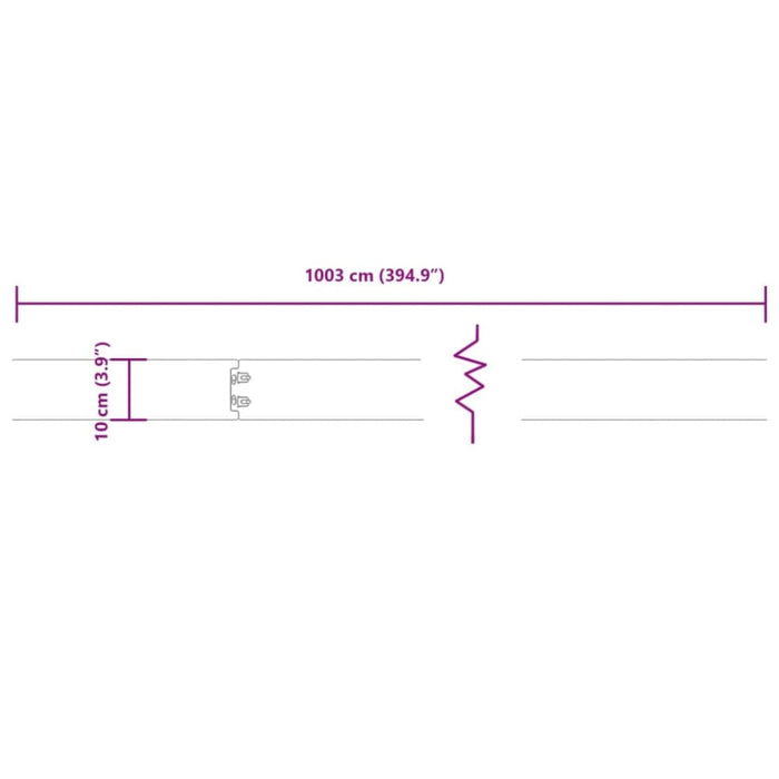 Lawn Edgings 10 Pcs 10x103 Cm Flexible Corten Steel Nxonkb