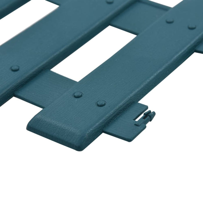 Lawn Edgings 25 Pcs Green 10 m Pp Anloi