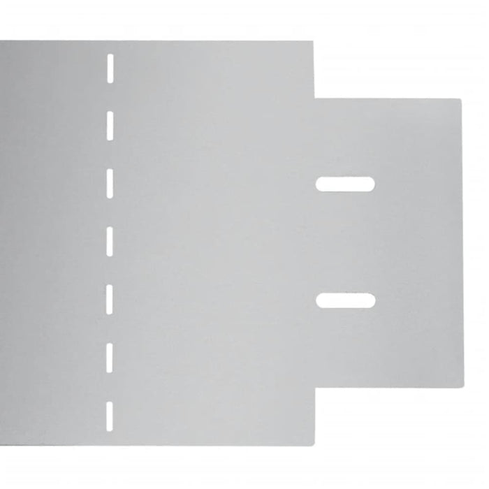 Lawn Fence 10 Pcs Galvanised Steel 100x20 Cm Xiakbx