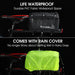 Layered Design 4l Reflective Bicycle Luggage Carrier Bag