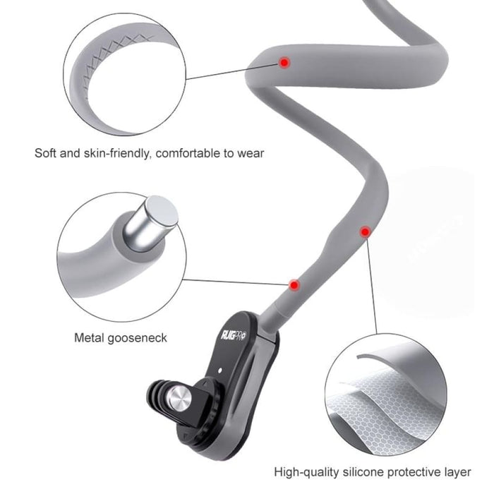 Lazy Neck Bracket Pov View Mount Standard With Strap