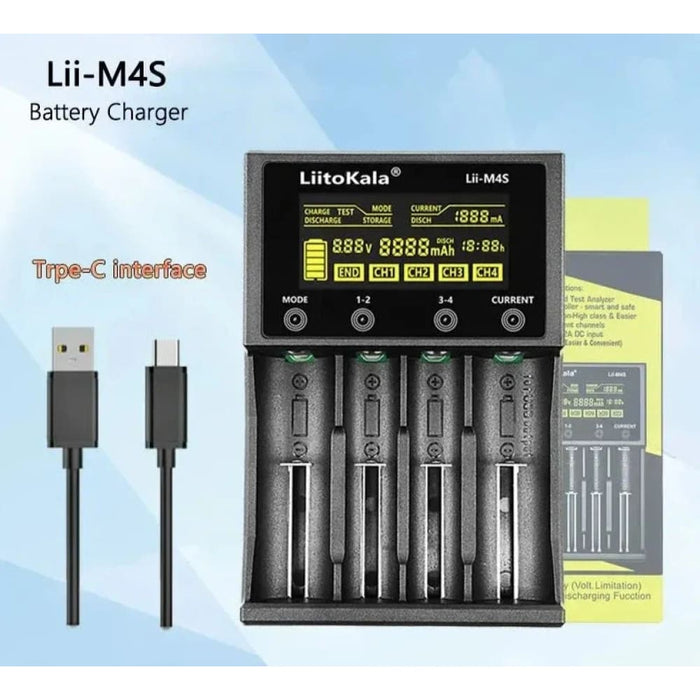 Lcd Battery Charger For 18650