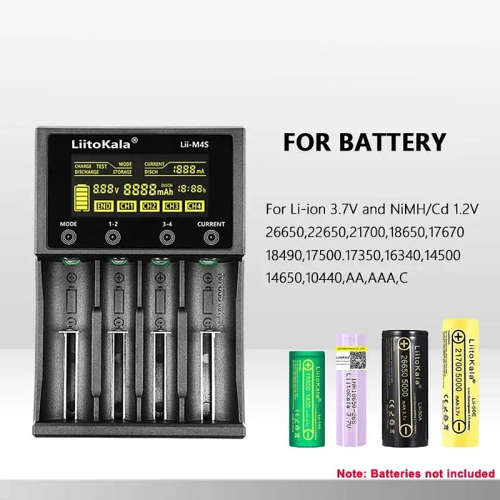 Lcd Battery Charger For 18650