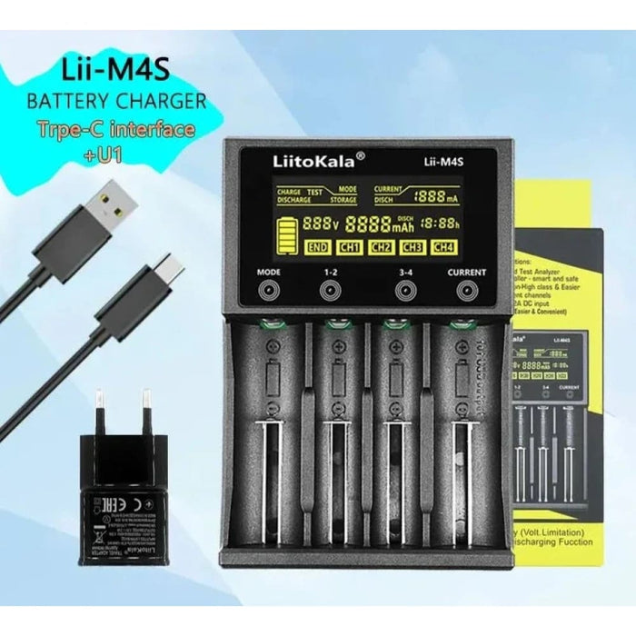 Lcd Battery Charger For 18650