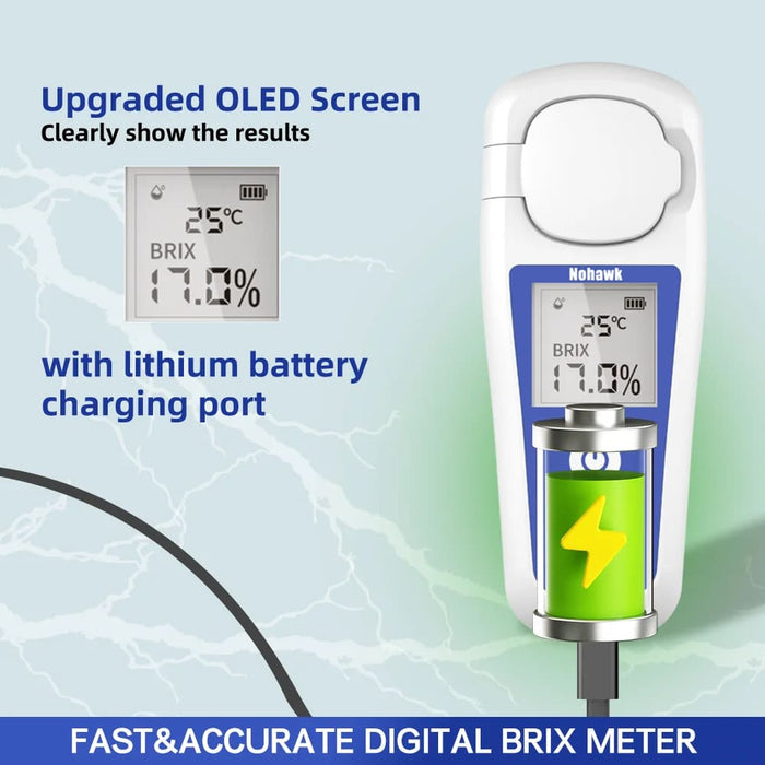 Lcd Digital Brix Meter for Measuring Sugar