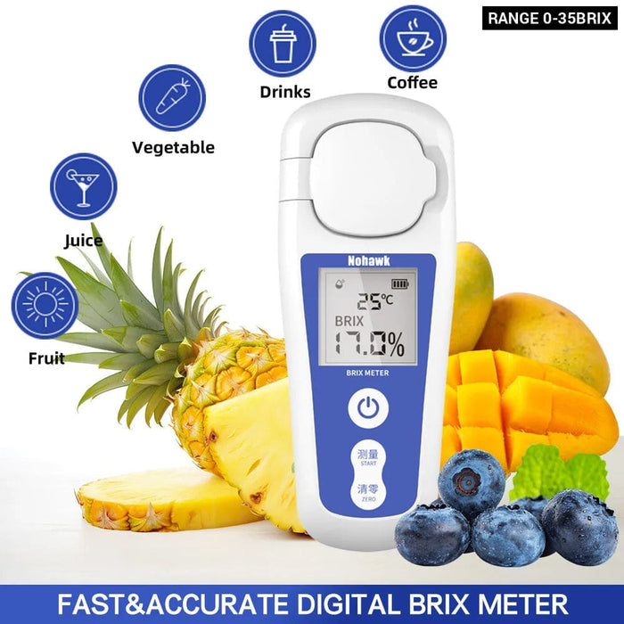 Lcd Digital Brix Meter for Measuring Sugar
