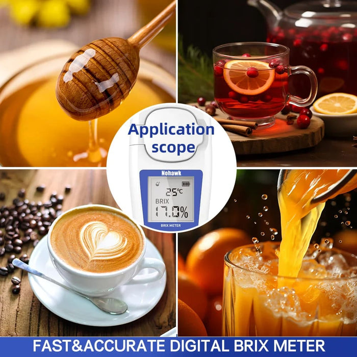 Lcd Digital Brix Meter for Measuring Sugar