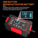 Lcd Display Car Battery Charger 12v 6a