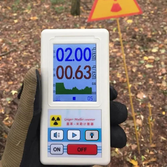 Lcd Geiger Counter Radiation Detector