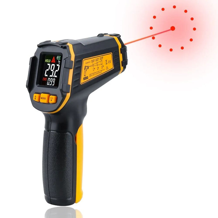 Lcd Infrared Thermometer Non Contact Pyrometer with Alarm