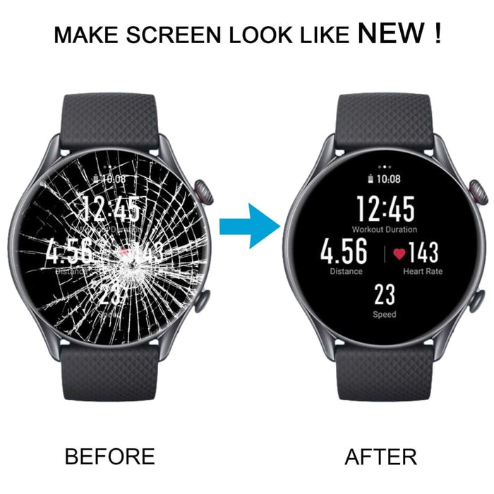 Lcd Screen With Digitizer Full Assembly For Amazfit Gtr 3