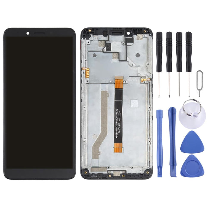 Lcd Screen And Digitizer Full Assembly With Frame For Nokia