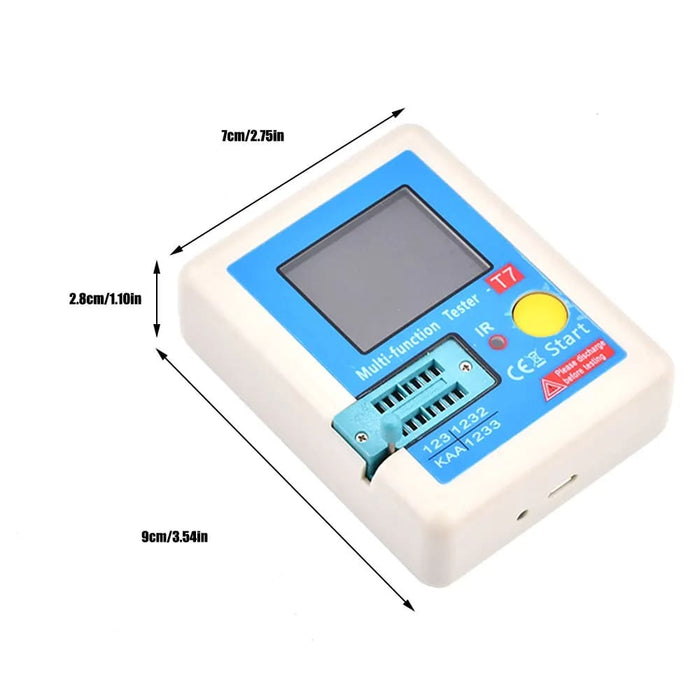 Lcr T7 Transistor Tester Multimeter Colourful Tft Display