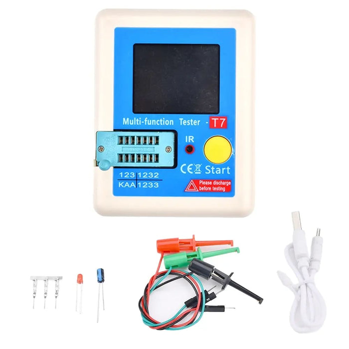 Lcr T7 Transistor Tester Multimeter Colourful Tft Display