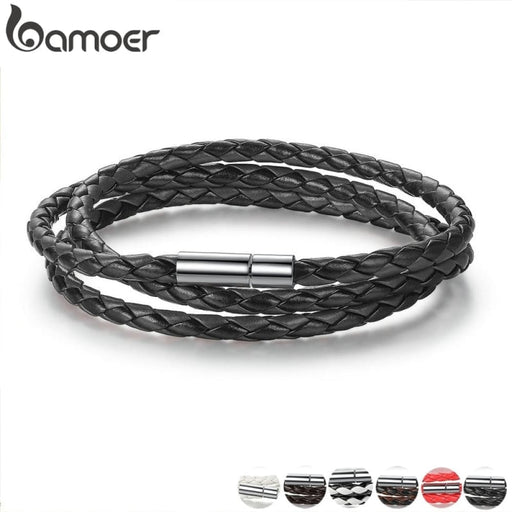 Pu Leather 6 Colour Long Chain Adjustable Magnet Buckle