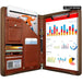 Leather A4 Conference Folder Business Stationery Organizer