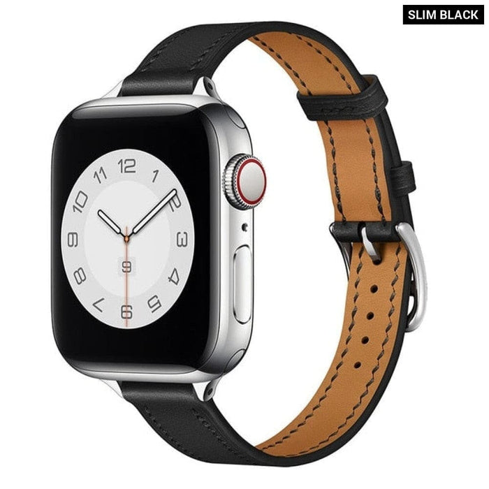 Leather Attelage Strap For Apple Watch