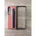 Leather Back Cover Pocket Holder for Samsung Galaxy z Fold