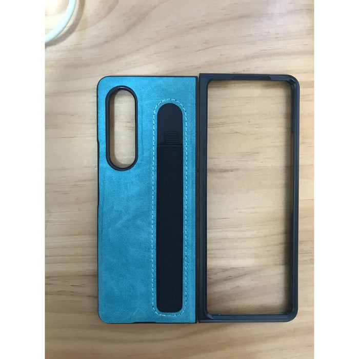 Leather Back Cover Pocket Holder for Samsung Galaxy z Fold