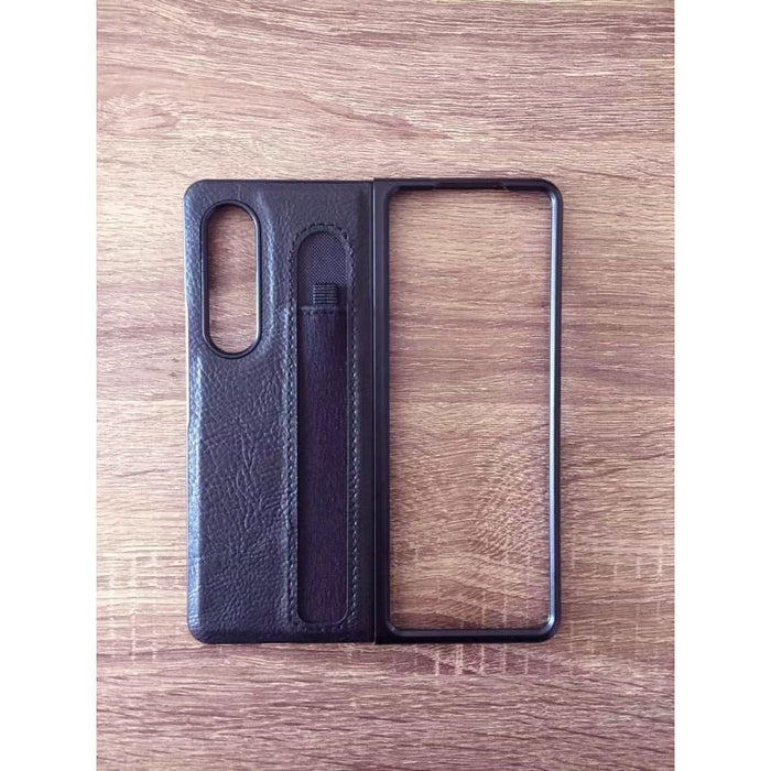 Leather Back Cover Pocket Holder for Samsung Galaxy z Fold