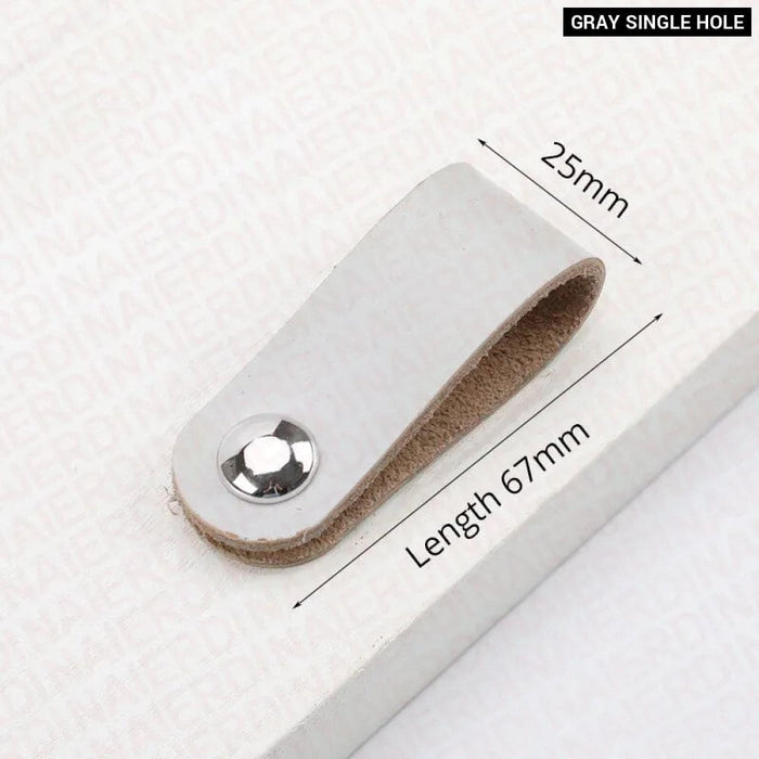 Leather Cabinet Handle For Nordic Furniture