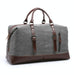 Leather Carry On Luggage Men Duffel Bags Handbag Travel