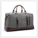 Leather Carry On Luggage Men Duffel Bags Handbag Travel
