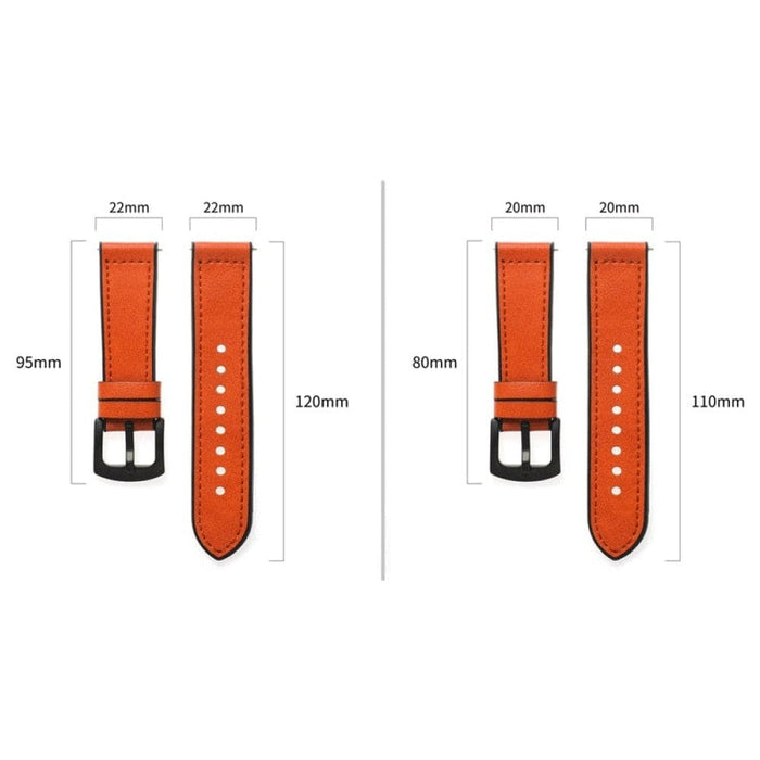 Leather Correa Strap for Samsung Galaxy Huawei Watch