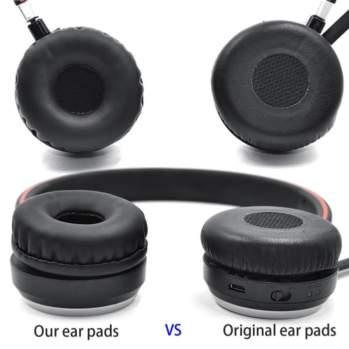 Leather Ear Pads for Jabra Evolve Headset