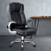 Pu Leather Executive Office Desk Chair - Black