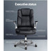 Pu Leather Executive Office Desk Chair - Black
