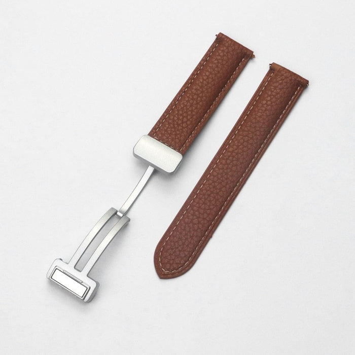 Leather Magnetic Buckle Strap For Samsung Galaxy Huawei