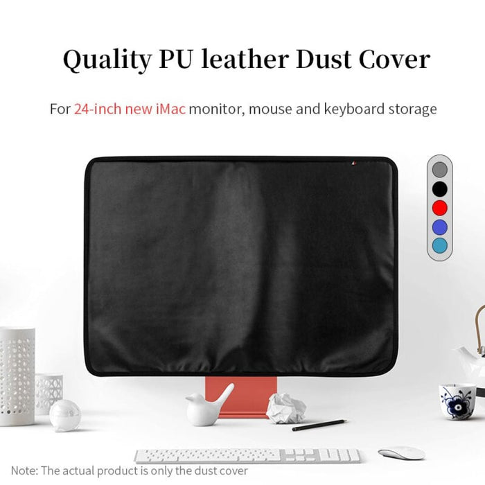 Pu Leather Monitor Dust Cover for Apple Imac 21 24 27-inch