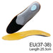 Leather Ortic Insoles for Flat Feet Correction