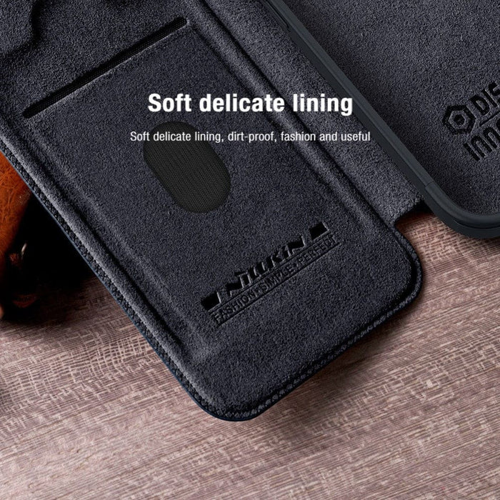 Leather Pocket Wallet Lens Protection Flip Cover for Iphone